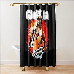 Y2K Style Glorilla Shower Curtain