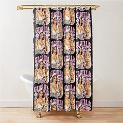 Glorilla Vintage Shower Curtain