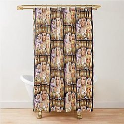 Glorilla Get Retro Shower Curtain