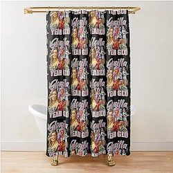 Glorilla Big Vintage Shower Curtain