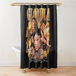 Glorilla The Glorious Tour Poster For Fans Shower Curtain