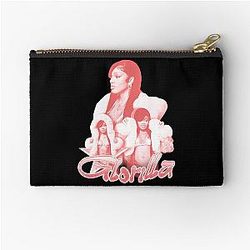 Sepia Glorilla Pinky Girl Zipper Pouch