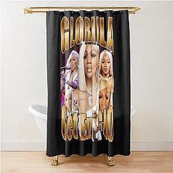 Glorilla Get Retro Shower Curtain