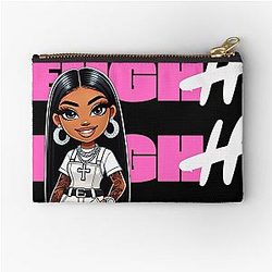 Glorilla Cartoon Girl Rap Design Zipper Pouch