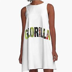 Glorilla music album cover art A-Line Dress