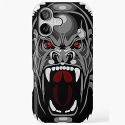 Evil Glorilla iPhone Hard Case