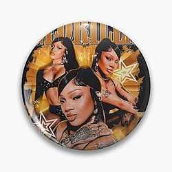 GloRilla The Glorious Tour Poster For Fans Pin