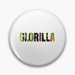 Glorilla music album cover typography pin
