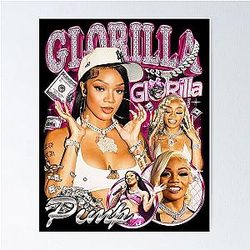 Glorilla Vintage Poster