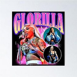 Retro Style Glorilla Poster