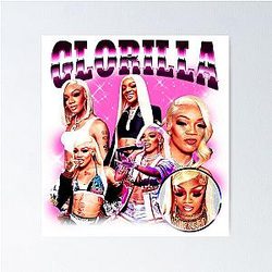 Vintage Style Glorilla Poster