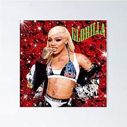 Rellันเป gloris Rose Print Poster