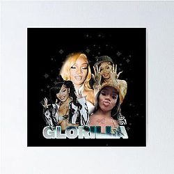 Glorilla Tee Poster