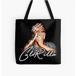 Silhouette Glorilla Tote Bag