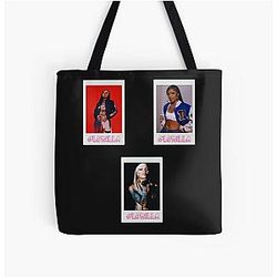 GloRilla Sticker Set T-Shirt All Over Print Tote Bag