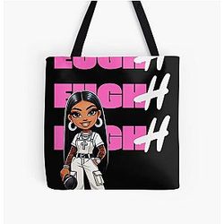 Glorilla Cartoon Girl Rap Design Tote Bag