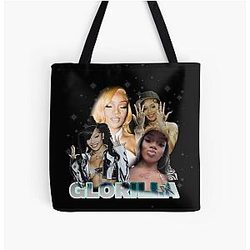 Glorilla Vintage Sticker Tote Bag