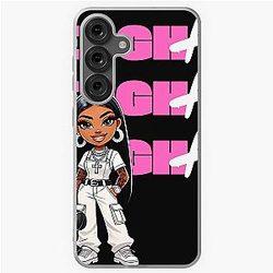 Glorilla Cartoon Girl Rap Design Samsung Galaxy Soft Case