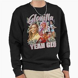 Glorilla Big Vintage Pullover Sweatshirt