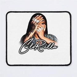 Midcentury Glorilla Silhouette Mouse Pad