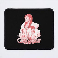 Sepia Glorilla Pinky Girl Mouse Pad