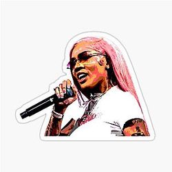 Glorilla - Rap Aesthetic Sticker