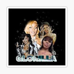 Glorilla Vintage Sticker