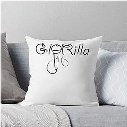 Glorilla Throw Pillow