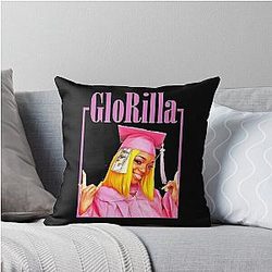 GLORILLA Throw Pillow