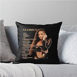 Glorilla Album Throw Pillow
