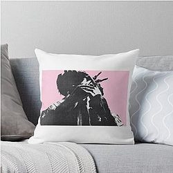 J-Hope BTS Killin It Glorilla PINK ARMY Throw Pillow