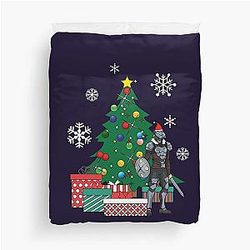 Goblin Slayer Around the Christmas Tree Duvet Cover