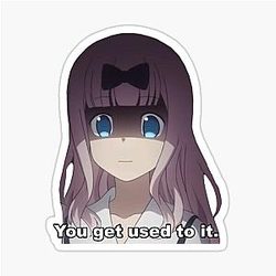 Chika Fujiwara Kaguya Shimari Goblin Slayer Sticker