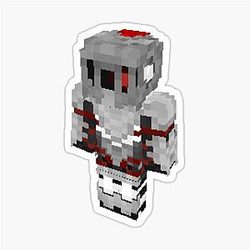 Minecraft Goblin Slayer Sticker