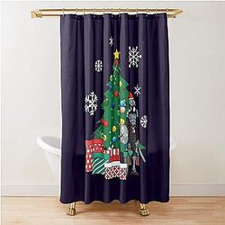 Goblin Slayer Around the Christmas Tree Shower Curtain