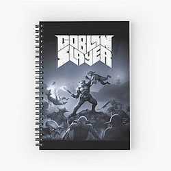 Goblin Slayer - Doom Homage Spiral Notebook