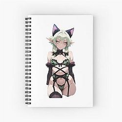 Mallorie Rodak: High Elf Archer from Goblin Slayer Spiral Notebook