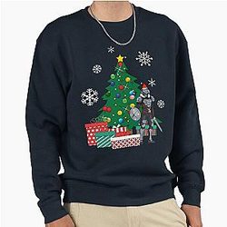 Goblin Slayer Around The Christmas Tree Pullover Sweatshirt