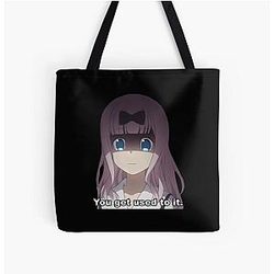 Chika Fujiwara x Kaguya-sama: Love is War Crossover Goblin Slayer All Over Print Tote Bag