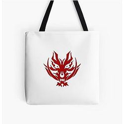 God Eater Fenrir Logo All Over Print Tote Bag