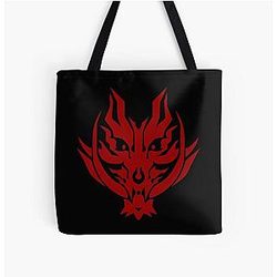 GOD EATER Fenrir Logo All Over Print Tote Bag