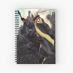 Soma God Eater 3 Spiral Notebook