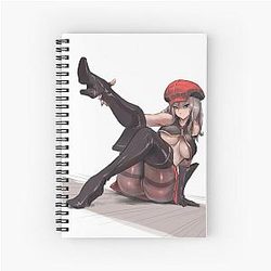 Alisa Illinichina Amiella, God Eater Spiral Notebook