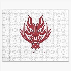 God Eater Fenrir Black Jigsaw Puzzle