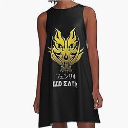 Fenrir God Eater Corp A Line Dress