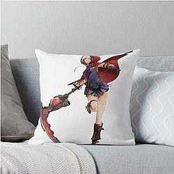 Livie Collete God Eater Throw Pillow