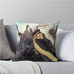 Soma Schicksal (God Eater 3) Throw Pillow