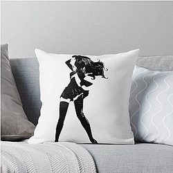 Alisa Silhouette God Eater 2 Throw Pillow