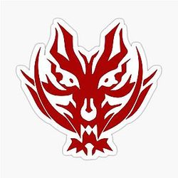 God Eater Fenrir Logo Sticker