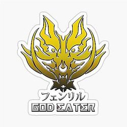 Fenrir God Eater Corp Sticker